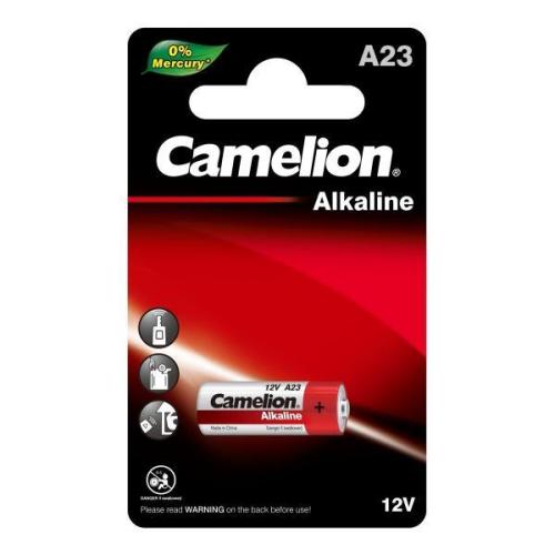 Батарейка алкалиновая для сигнализации тип A23 12В 1шт Camelion Plus Alkaline LR23A-BP