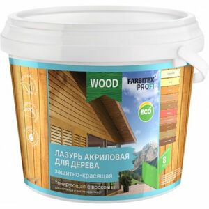 FARBITEX Лазурь акриловая для дерева защитно-красящая орех (5 л) 4300007757