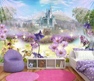 Фотообои ARTDELUXE KIDS Сказочный замок флизелиновые