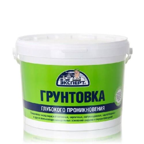 Грунтовка ЭКСПЕРТ Грунтовка глубокого проникновения 0,9кг