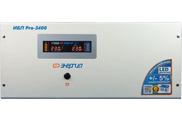 Инвертор (ИБП) Энергия ИБП Pro-3400 + Аккумуляторная батарея Vektor