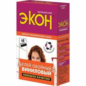 Клей обойный ЭКОН Виниловый, 450 г 1830424