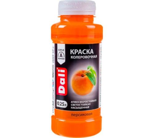 КОЛЕР DALI ПЕРСИК 0,25 Л (12) РОГНЕДА, 12 шт.
