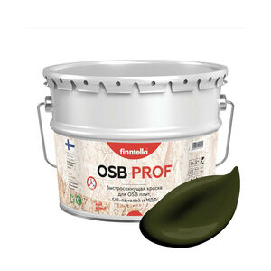 Краска OSB Prof, KOMBU буро-зеленый, 9л
