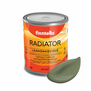 Краска RADIATOR, OLIIVI Тёмно-зелёный, 0,9л