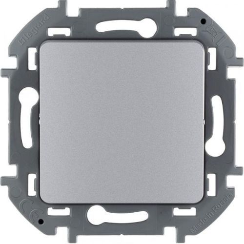 Legrand INSPIRIA Алюминий Выключатель одноклавишный 10 AX - 250 В