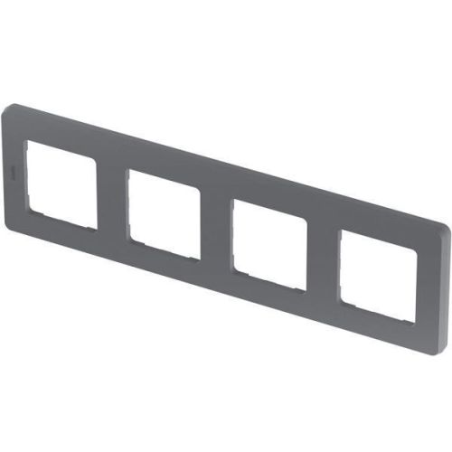Legrand Рамка Legrand Inspiria 4 поста. Дымчатая