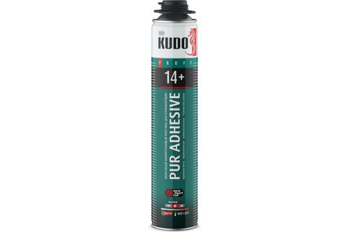 Монтажный полиуретановый клей-пена KUDO PUR ADHESIVE PROFF