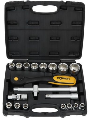 Набор инструмента 1/2", 20 предметов FORCH ECO, 4415N 12 20 2