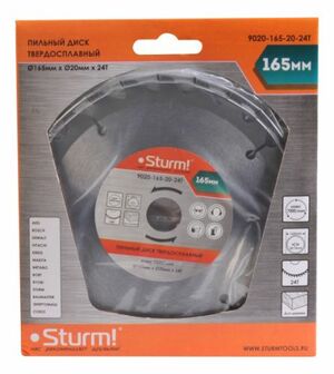Пильный диск по дереву Sturm!