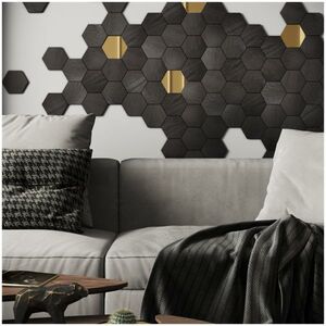Плитка декоративная деревянная настенная DECOREZ GSASBL3