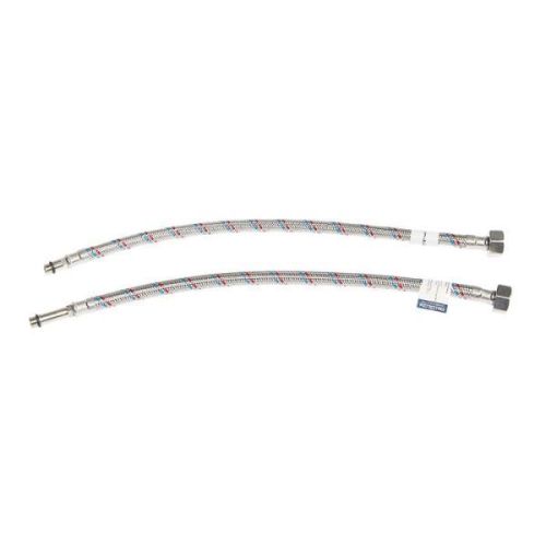 Подводка для смесителя СТМ,1/2xM10, 40 см, нерж.сталь, 2 шт.
