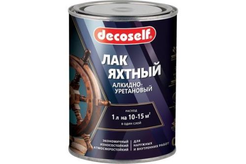 Пуфас Лак яхтный глянцевый Decoself 0,8л тов-20013