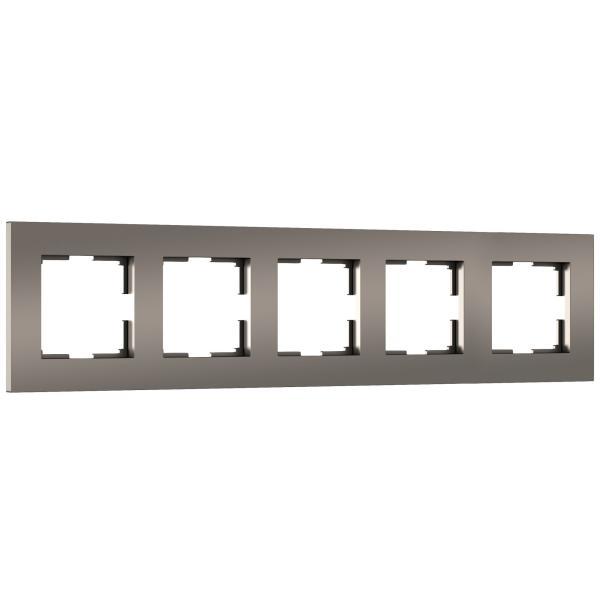Рамка для розеток и выключателей на 5 постов Werkel