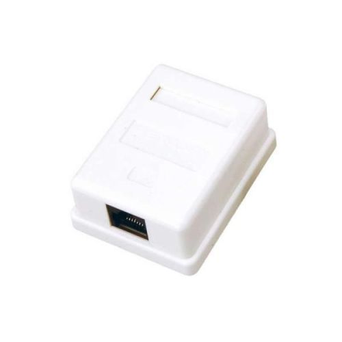 Розетка компьютерная 1-м ОП RJ45 CAT 5E бел. REXANT
