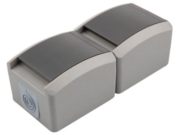 Розетка Kranz Industrial с заземлением IP54