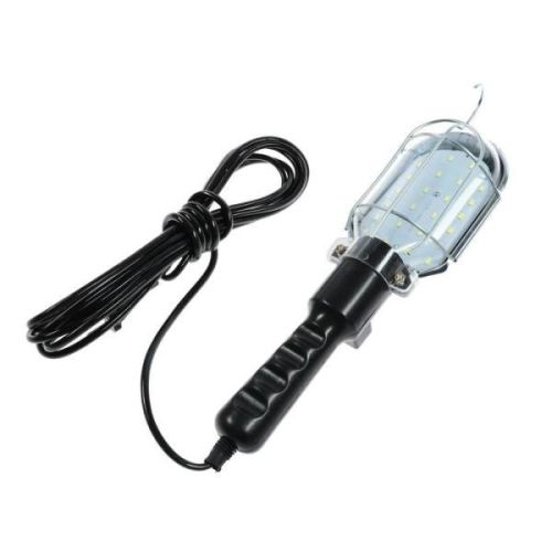 Светильник переносной светодиодный Luazon Lighting с выключателем, 10Вт, 24LED, 5 м, черн
