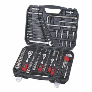 ZIPOWER PM3980 PM3980 набор инструментов 125пр (1/2, 1/4, 3/8, трещотки 72з) () 1шт